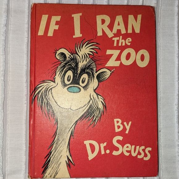 Vintage Dr. Seuss book if I ran the zoo - Picture 1 of 7